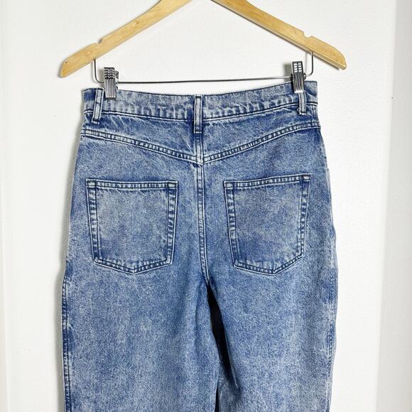 Zara Women's Jeans Seam Yoke Tapered Leg sz 4 - Picture 5 of 9